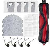 Zhanhai Paños de fregona para cepillo principal, filtros HEPA, bolsas de polvo, cepillos laterales de repuesto para robot aspirador Roborock Q7T+/Q7 M5+/Q7 TF+/Q7 L5+/Q7B+ (paquete de 17)