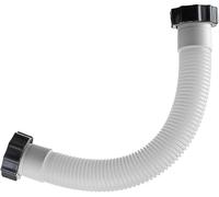 Zhanhai Paquete de 1/2 manguera de bomba de filtro de arena para piscina, 16 pulgadas con tuercas, manguera de repuesto flexible 11535, bomba de filtro de arena para Intex 26371CA 26371EH 28647EG