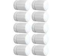 Zhanhai Paquete de 10 Interruptores de Rueda Manual para Calefacción por Suelo Radiante Interruptor de Rueda Manual para Distribuidor de Calefacción por Suelo Radiante Accesorios M30 × 1.5, 46.5 x 34