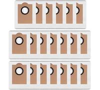 Zhanhai Paquete de 4/10/20 bolsas de polvo para Lefant M3/para robot aspirador M3 Max, piezas de repuesto y accesorios, bolsa de polvo de gran capacidad (paquete de 20)