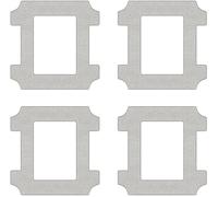 Zhanhai Paquete de 4/10 almohadillas para fregona para Dreame C1/C1 Station robots de limpieza de ventanas, accesorios de repuesto, paños lavables y reutilizables (paquete de 4)