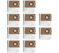 Zhanhai Paquete de 4/10 bolsas de polvo de gran capacidad para Cecotec para Conga 7490/7290 para Genesis X-Treme Robot Partes de repuesto (10 unidades)