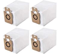 Zhanhai Paquete de 4/10 bolsas de polvo de tela no tejida para Cecotec para Conga 5500 Hurricane Station Flex/Pet Flex accesorios de repuesto (4 unidades)