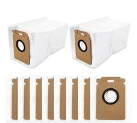 Zhanhai Paquete de 4/10 bolsas de polvo para aspiradora Roborock H50 Ultra H60 Hub Ultra H60 Hub Pro accesorios de repuesto, estación de vaciado automático de 3.5 L (paquete de 10)