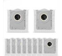 Zhanhai Paquete de 4/10 bolsas de polvo para Deebot para MINI para ECOVACS Robot Aspirador, accesorios de repuesto, bolsa de polvo de gran capacidad (paquete de 10)