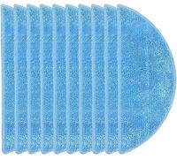 Zhanhai Paquete de 4/10 paños de microfibra para fregona SilverCrest para robot aspirador SSR 3000A, accesorios de repuesto (10)