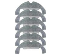 Zhanhai Paquete de 6 paños de fregona para Dreame D10 Plus Gen 2, D10 Plus, Z10 Pro, L10-Plus, accesorios de repuesto para robot aspirador, paños de microfibra lavables y reutilizables