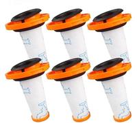Zhanhai ZR009010 - Filtros lavables compatibles con -Rowenta X-Force para Flex 9.60 piezas de repuesto para aspiradoras, filtros HEPA para modelos Allergy RH2038WO, RH2037WO, RH2039WO (6 unidades)