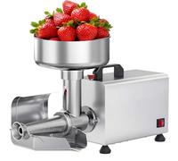 ZHANIZING Máquina Comercial Para Hacer Puré De Tomate Y Moler Salsa De Tomate, 450 Vatios De Potencia, Equipada Con Una Tolva De 8,4 Pulgadas,Puede Hacer Puré De Tom-ate Suave Sin Semillas Mermelada