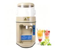 ZHANIZING Máquina Rompehielos De 440 W con Control Inteligente, Trituradora De Hielo Eléctrica Comercial, Arranque con Inversión Breve Y Luego Avance, 1400 RPM, Capacidad De Producción De 480 Kg/H