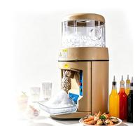 ZHANIZING Trituradora De Hielo Comercial (440 W), Máquina De Hielo Raspado Eléctrica Automática (1400 RPM), con Tecnología Inteligente Antiatascos Que Invierte Brevemente El Giro Al Encenderla