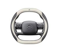 ZHANK Coche Funda Volante para Citroen C5 Aircross 2017-2022, Cubierta Volante Cubre Antideslizante Transpirable Cuero Protector Accesorios Interior Decoracion,B-DD