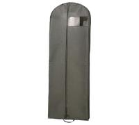 ZHAOBEIK Fundas Ropa Largas para Colgar, Porta Trajes en el Armario, Fbolsas Guardar Ropa Armarios con asa y Ventana Transparente para Vestidos(Gray,60x180cm/24x71in)