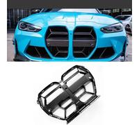 zhaobx Parrilla Delantera del Coche para BMW M3 M4 G80 G82 CS 2020-2024, Coche Frontal Parachoques Rejillas Frontales de Radiador Piezas De Modificación