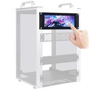 ZHAOCAILIN Pantalla táctil de 7.85 pulgadas, monitor de montaje en rack 2U, FHD IPS 1280 x 400 bar, pantalla táctil LCD para DeskPi RackMate T0/T1/T2/T0 Plus/T1 Plus/TL1 gabinete de servidor