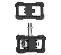 ZhaoCaiWJ Adaptador para Pedales Automáticos SPD, Plataforma, 1 Par Negro | Convertidor de nylon antideslizante para pedales SPD, compatible con M520/M540/M8000 y diseñado para zapatillas normales
