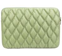 ZhaoCo Funda Acolchada para MacBook Air/MacBook Pro de 13-14 Pulgadas, Funda Protectora Ligera y Suave con Bolsillo para Portátiles y Tabletas - Verde