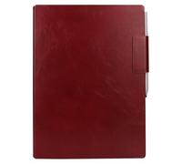 ZhaoCo Funda Magnética de Cuero Natural para Remarkable Paper Pro 11.8" 2024, Ligero Carcasa Folio Case Cover - Vino