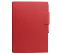 ZhaoCo Funda Magnética de Cuero Natural para Remarkable Paper Pro 11.8" 2024, Ligero Carcasa Folio Case Cover - Rojo