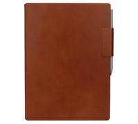ZhaoCo Funda Magnética de Cuero Natural para Remarkable Paper Pro 11.8" 2024, Ligero Carcasa Folio Case Cover - Marrón