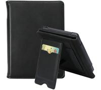 ZhaoCo Funda para 6'' Kobo Clara BW/Clara Color/Clara 2E, Tolino Shine Color/Shine 5 / Shine 4, Carcasa Folio Soporte Protectora Cover - Negro
