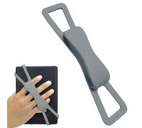 ZhaoCo Universal Antideslizante de Silicona Correa de Mano Dedo Agarre Soporte para 6-8" Kindle eReaders Fire Tableta - Kobo/Voyaga/Lenovo/Sony Kindle E-Book Tablet, Gris