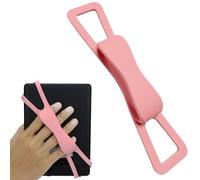 ZhaoCo Universal Antideslizante de Silicona Correa de Mano Dedo Agarre Soporte para 6-8" Kindle eReaders Fire Tableta - Kobo/Voyaga/Lenovo/Sony Kindle E-Book Tablet, Rosa