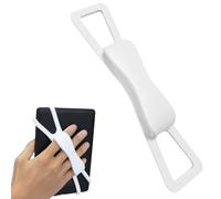 ZhaoCo Universal Antideslizante de Silicona Correa de Mano Dedo Agarre Soporte para 6-8" Kindle eReaders Fire Tableta - Kobo/Voyaga/Lenovo/Sony Kindle E-Book Tablet, Blanco