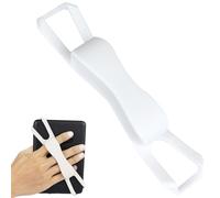ZhaoCo Universal Antideslizante de Silicona Correa de Mano Dedo Agarre Soporte para 6-8" Kindle eReaders Fire Tableta - Kobo/Voyaga/Lenovo/Sony Kindle E-Book Tablet (Blanco (Nueva versión))