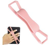 ZhaoCo Universal Antideslizante de Silicona Correa de Mano Dedo Agarre Soporte para 6-8" Kindle eReaders Fire Tableta - Kobo/Voyaga/Lenovo/Sony Kindle E-Book Tablet (Rosa (Nueva versión))