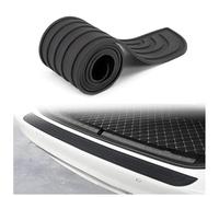 ZHAODG Genérico Protector de Parachoques Trasero de Coche, para Tesla Model 3 S X Y, Tira Protectora de Umbral de Puerta de Maletero, Goma Scratch Tiras,B-90×7cm