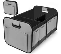 ZHAODG Organizador Maletero Coche, para VW Atlas ID.4 ID.5 T-Cross T-Roc, Caja Maletero Coche Plegable, Bolsa Organizador con Compartimentos, Accesorios Coche,C