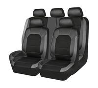 ZHAOHAO Funda Asiento Coche para Renault 5 E-Tech 2024 2025, Cuero Protección del Asiento Cómodo Impermeable Transpirable Interior Accesorios,Grey