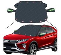 ZHAOHAO Protector Parabrisas Hielo para Ford Kuga II 2012 2013 2014 2015 2016 2017 2018 2019, Protección Magnética contra La Nieve Las Heladas Protector Luna Coche Hielo Accesorios,Black