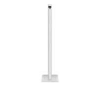 Zhaoj24-05 Cenicero de Cigarrillos Chimenea Vertical de Acero Inoxidable, cenicero de Centro Comercial, extintor Vertical de Incendios for Exteriores Cenicero de pie(Blanco)