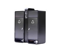 Zhaoj24-05 Cubos de basura para exteriores Contenedor de basura comercial clasificado, contenedor doble acero inoxidable for uso público al aire libre