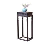 Zhaoj24-05 Pedestal de bonsái Base de exhibición secuoya estilo chino vintage, soporte for bonsáis for sala estar