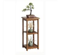 Zhaoj24-05 Pedestal de bonsái Estantes for bonsáis de varias capas for el suelo, mesa for plantas chinas for hogar y la sala estar