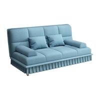 Zhaoj24-05 Silla sofá Cama Cama Plegable, un Mueble Convertible Que Ahorra Espacio, Ideal for Estudios y Salas de Estar Apartamentos(Medio)