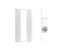 Zhaoj24-05 Ventiladores de ventilación Extractor de aire techo universal 2 en 1 for baño y cocina, ventilador alta potencia, 30 x 60 cm