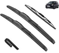 zhaojiangan para Ford Fusion Europe Hatchback 2002-2012,Kit de Alto RendimientoSilencio Escobilla, Trasero con Fácil Instalación Alta Confiabilidad