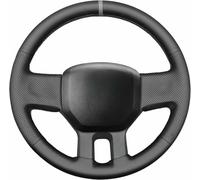 ZHAOKHXFC Funda para Volante Transpirable, Cosida a Mano para Dodge RAM Without Multifunction Button Piel de Microfibra