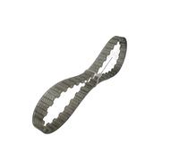 ZHaonan-correa de distribución T10 410mm 420mm 490mm Poliuretano PU Alambre de acero Correa dentada síncrona 41T 42T 49T Ancho 15mm 25mm 30mm Piezas de repuesto ( Size : T10x420mm , Color : Width 10mm