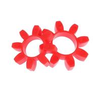 ZhaoQIAN Acoplamiento de mandíbula GR28 con Amortiguador de uretano y elastómero - Kit de Elemento de Acoplamiento Flexible de 65x30x15 mm for moldes, 1 Unidad