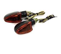 ZHAOQIN Intermitentes Moto 1 par de Luces Intermitentes universales for Motocicleta de 12V, indicador Intermitente for Bicicleta Intermitentes Moto Led