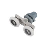 ZHAOQIN Ruedas Mampara Ducha 1 Pieza de 19/23/25/27 mm for Puerta corrediza de Vidrio, polea de Doble Rueda oscilante, rodamientos, Ruedas, Corredores for Accesorios de Cabina de Ducha(27mm)