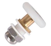 ZHAOQIN Ruedas Mampara Ducha Rodillo Duradero for Cuartos de Ducha, polea for cabinas, Rodillo for Cuarto de Ducha/Corredores/Ruedas/poleas de diámetro 25MM/27MM(27mm)