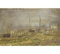 ZHAOSHAN Famoso Arte Impresión Impresion Lienzo Campagna lombarda di Emilio Longoni para la Decoración del Hogar de la Oficina 60x90cm