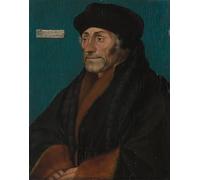 ZHAOSHAN Famoso Arte Impresión Impresion Lienzo Erasmo da Rotterdam di Hans Holbein il Giovane para la Decoración del Hogar de la Oficina 60x90cm
