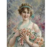 ZHAOSHAN Famoso Arte Impresión Impresion Lienzo Filleros di Emile Vernon para Decoración de dormitorio 60x90cm